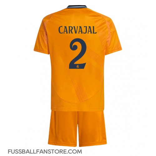 Real Madrid Daniel Carvajal #2 Replik Auswärtstrikot Kinder 2024-25 Kurzarm (+ Kurze Hosen) Real Madrid Daniel Carvajal #2 Replik Auswärtstrikot Kinder 2024-25 Kurzarm (+ Kurze Hosen)